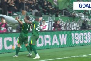 国安3-1泰山！塞鸟连射带挑过掉王大雷，打入国安生涯第二球